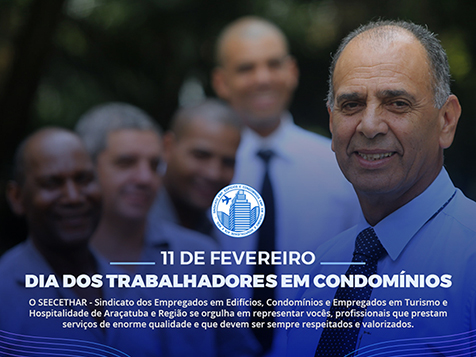 11 de Fevereiro: Dia dos Trabalhadores em Edifícios e Condomínios