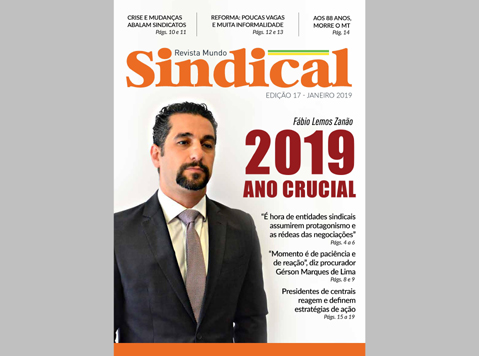 Advogado do SEECETHAR, Dr. Fábio Lemos Zanão, concede entrevista à revista Mundo Sindical